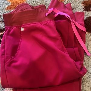 Figs Small tall pants.